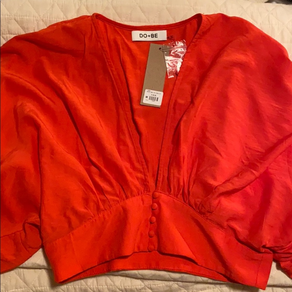 DO+BE salmon blouse